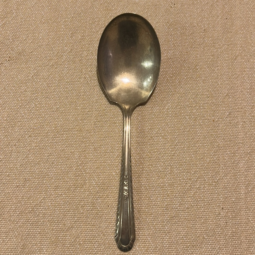 Holmes & Tuttle Silver plated Serving Spoon